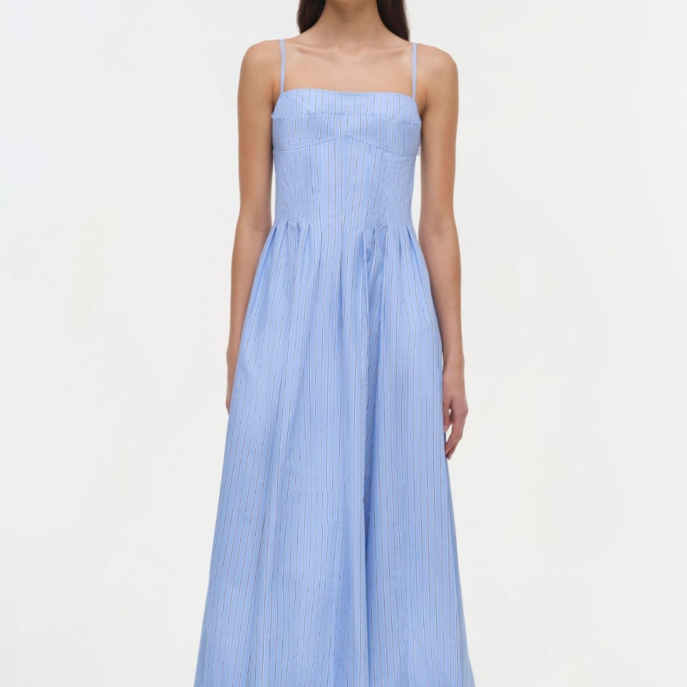 Jonathan Simkhai Light Blue Maxi Dress